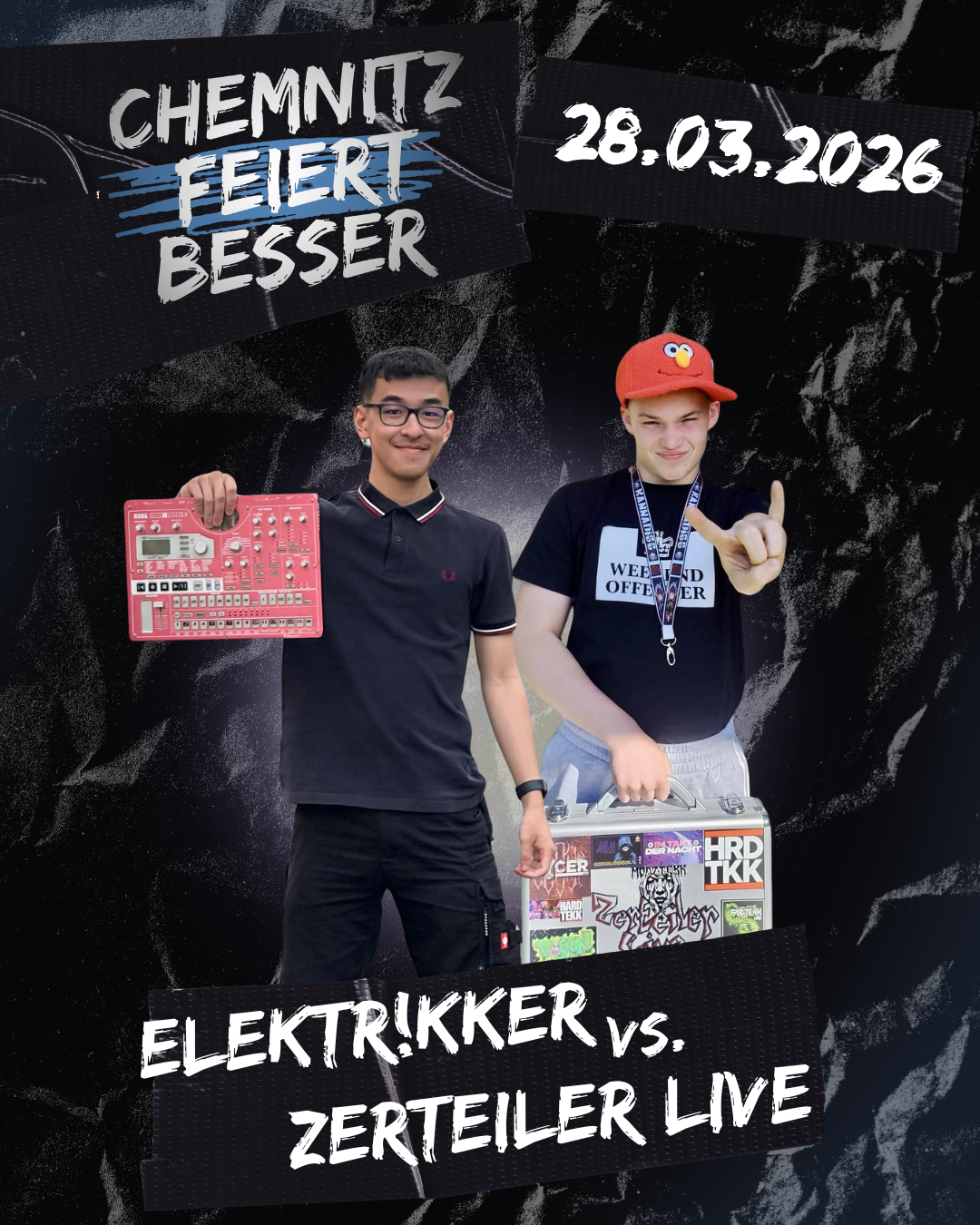 Elektr!kker Vs. Zerteiler Live